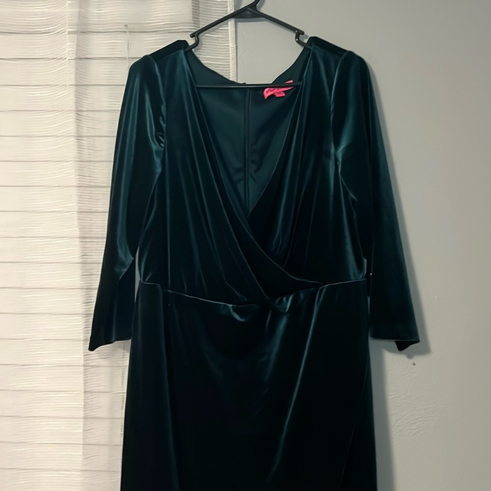 Betsy Johnson Velvet dress